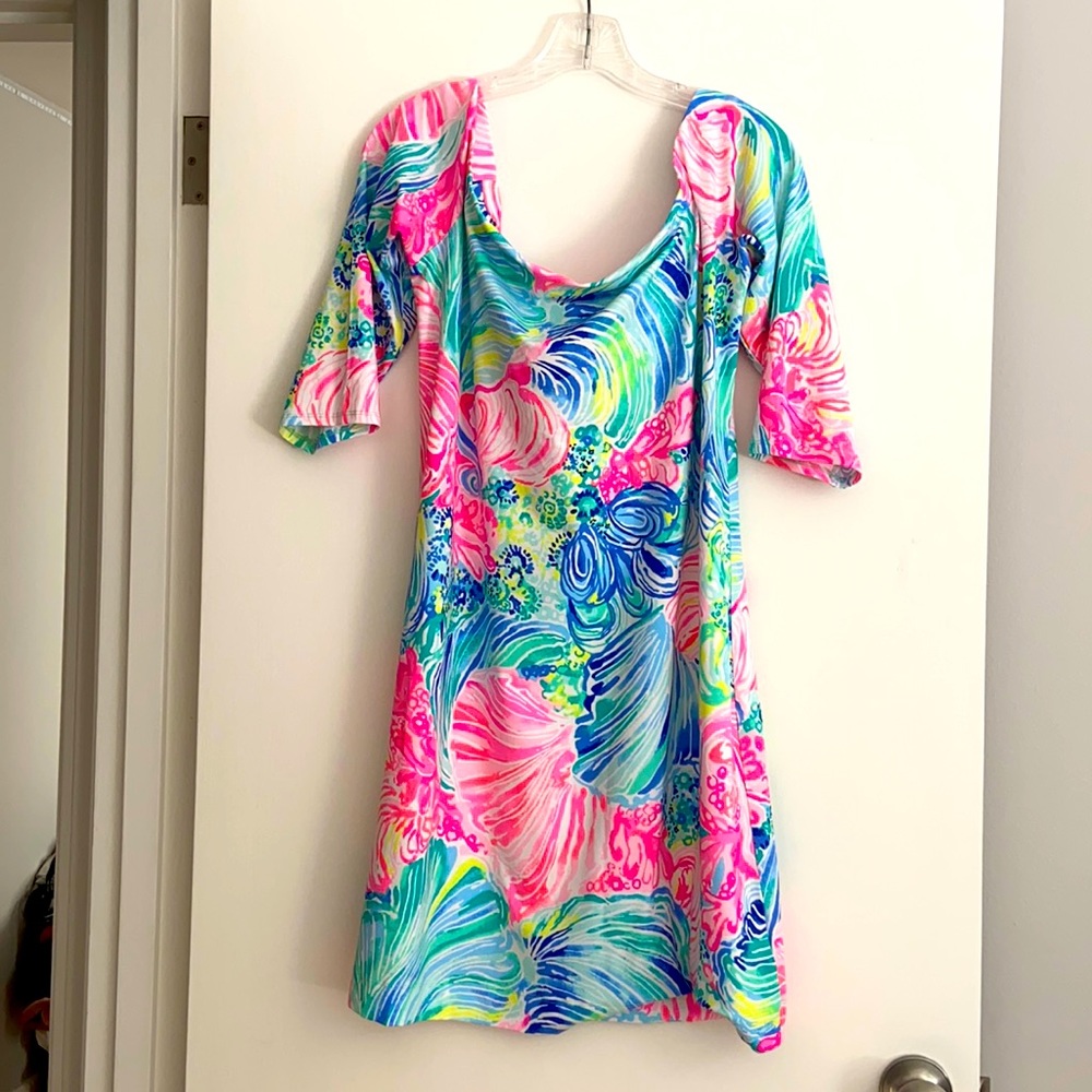 Lilly Pulitzer Off-Shoulder Dress